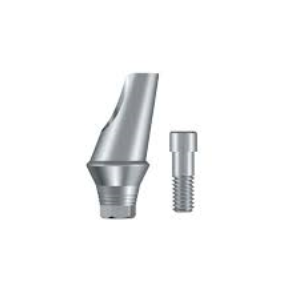 Angled abutment