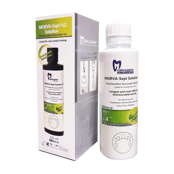 2% chlorhexidine solution