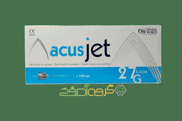 Acus jet long needle head