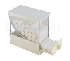 cotton roll dispenser