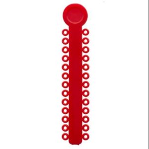 Ligature tie red o-ring