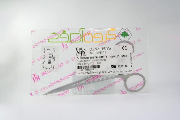 Dena Puya needle holder thin flat head