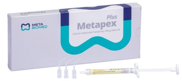 Metapex plus calcium hydroxide