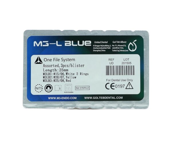 Rotary file L blue M3 Meta size 20 6%