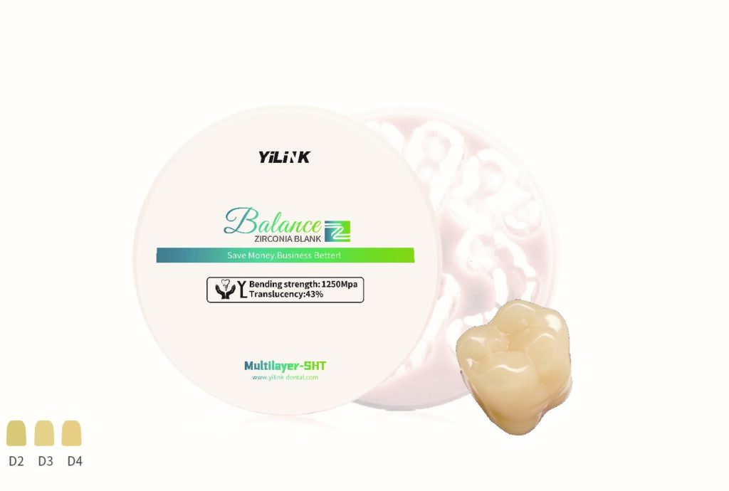 بلوک زیرکونیا Yilink Multilayer SHT